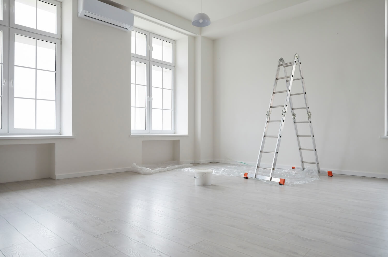 fresh interior painting in a Rochester NY eastern suburbs home