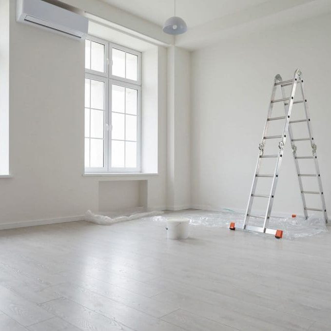 fresh interior painting in a Rochester NY eastern suburbs home